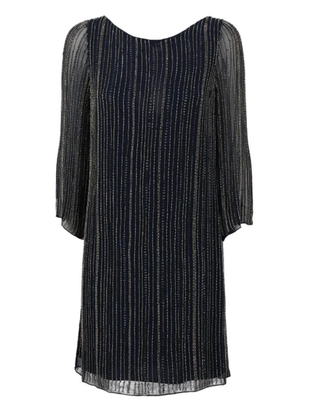 Alice + Olivia beaded evening dress